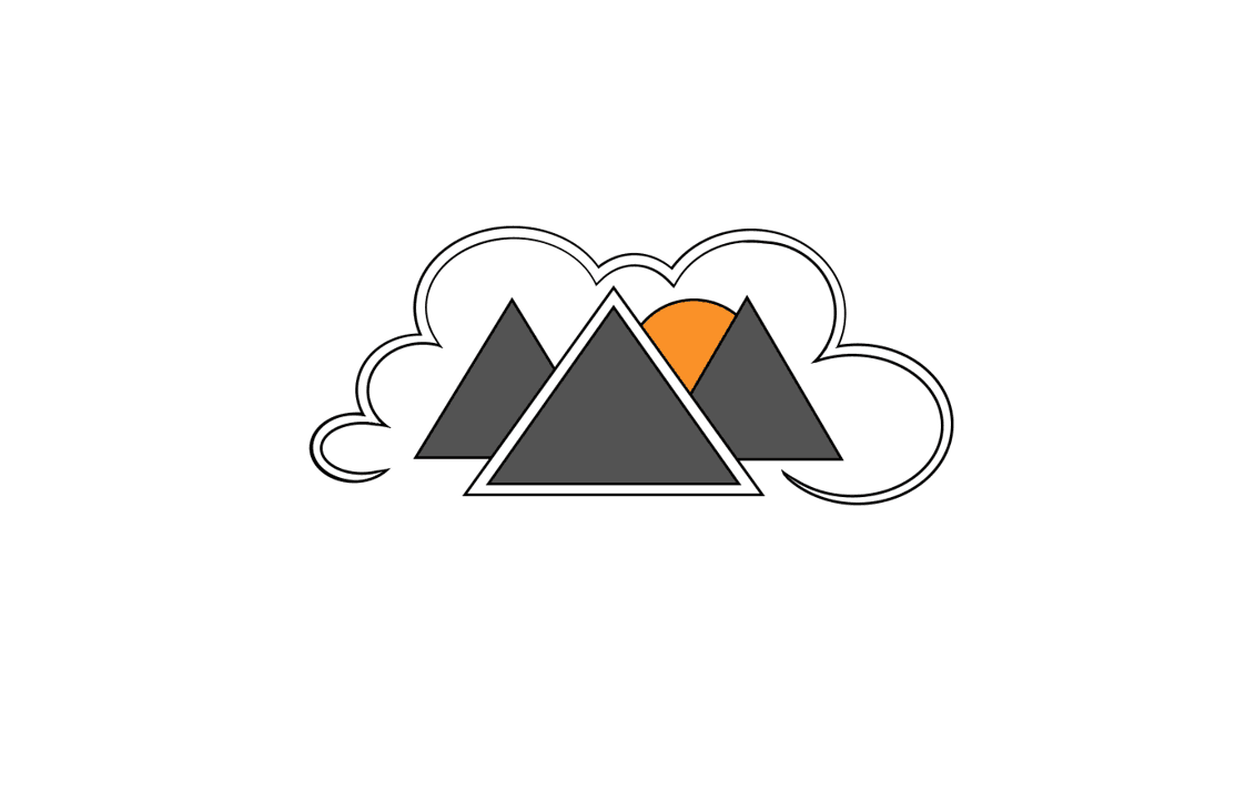 The gray and orange logo for White Cloud Concrete Coatings.