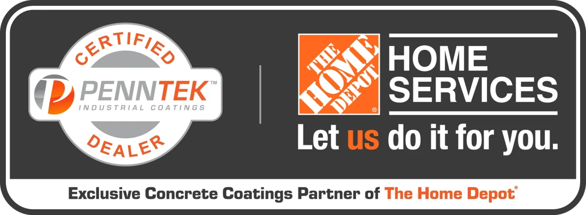 Penntek certified dealer and The Home Depot Home Services