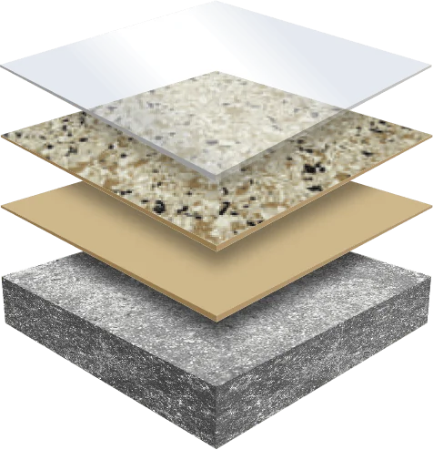 Cross-section of the Penntek Evolution system