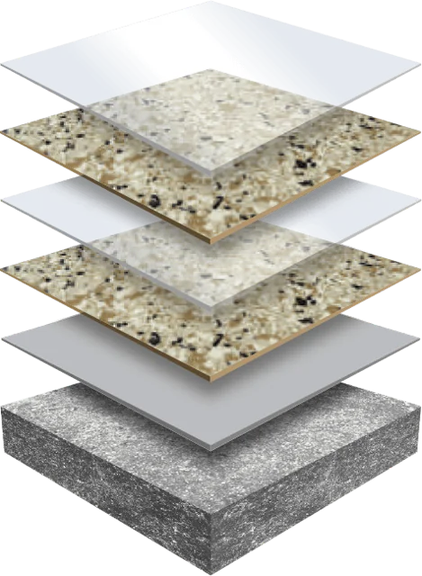 Cross-section of the Penntek VaprTek FB system