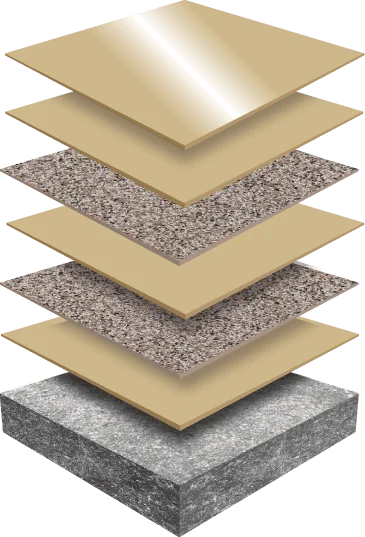 Cross-section of the Penntek VaprTek SF system